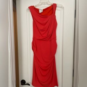 New York and Company orange dress, size small